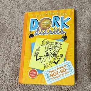 Dork Diaries: Tales from a Not-So-Talented Pop Star - Yellow Cover book 3 5/$25